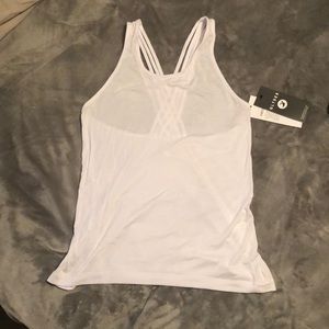NWT Glyder razor tank in white- size small